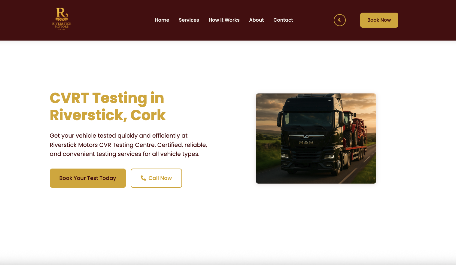 Riverstick Motors preview